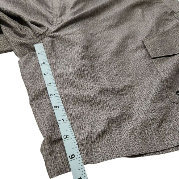 Magellan Shorts Water Repellent Size 42 Gray Color Lightweight Cargo Shorts - Picture 7 of 10